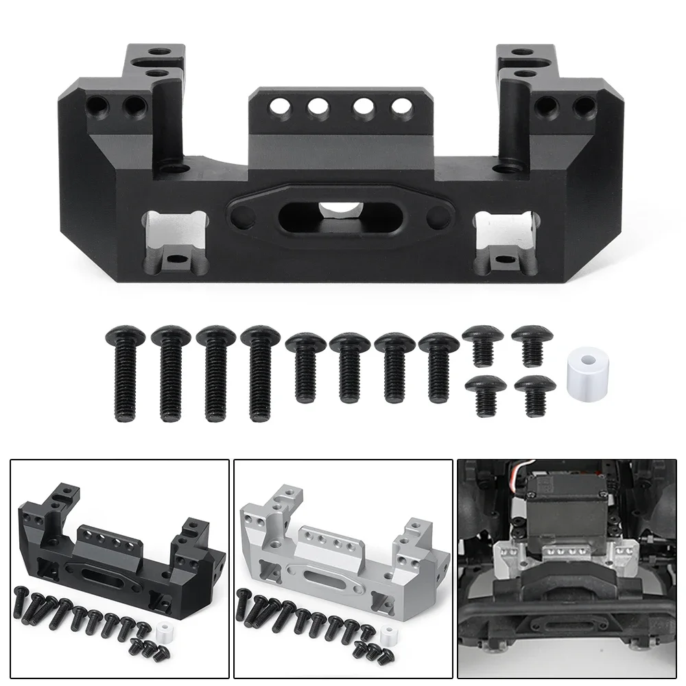 

Traxxas TRX-4 Bronco 1/10 RC Crawler Front Bumper Servo Mount Upgrade Parts