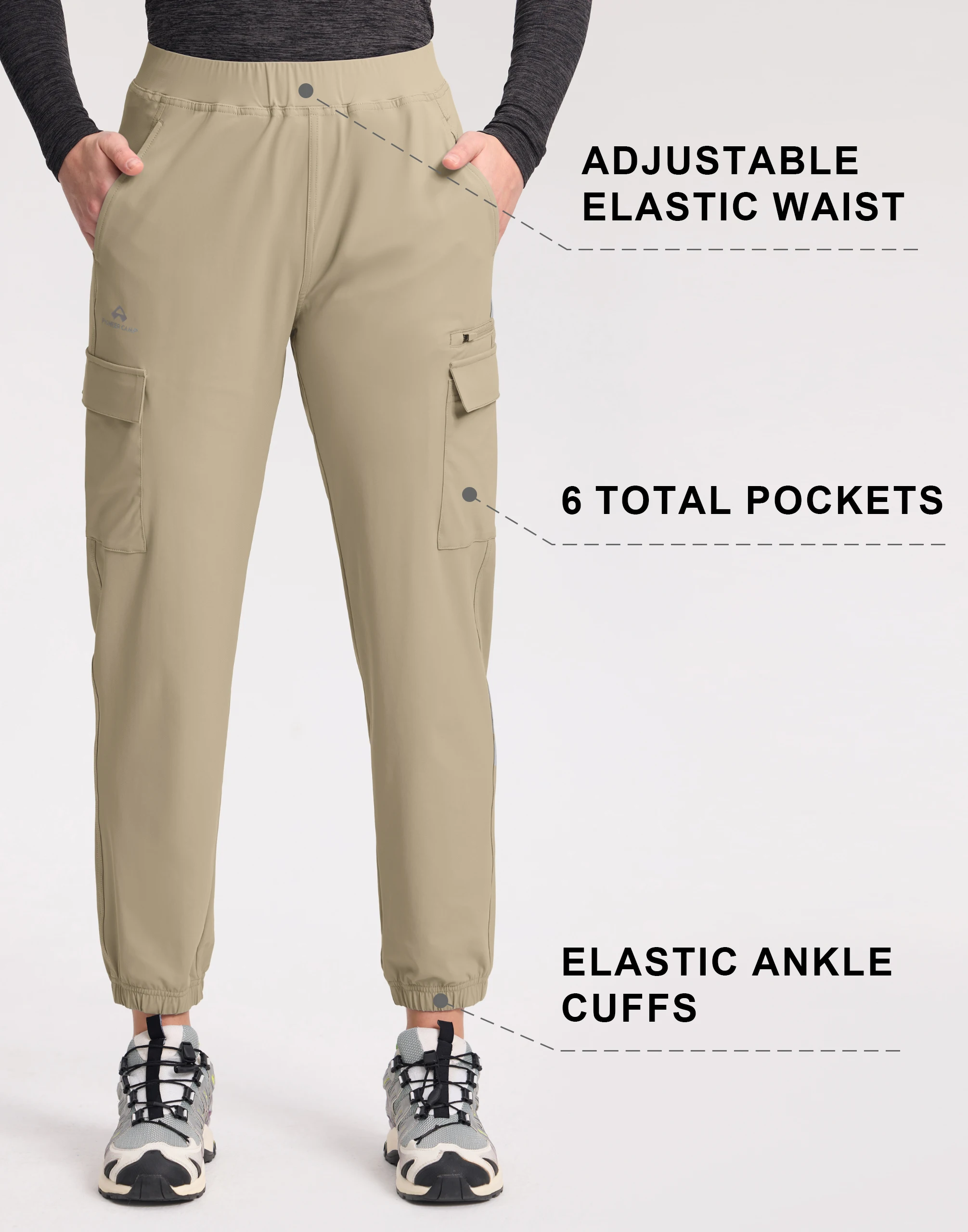 UPF 100+ Women's Cargo Joggers