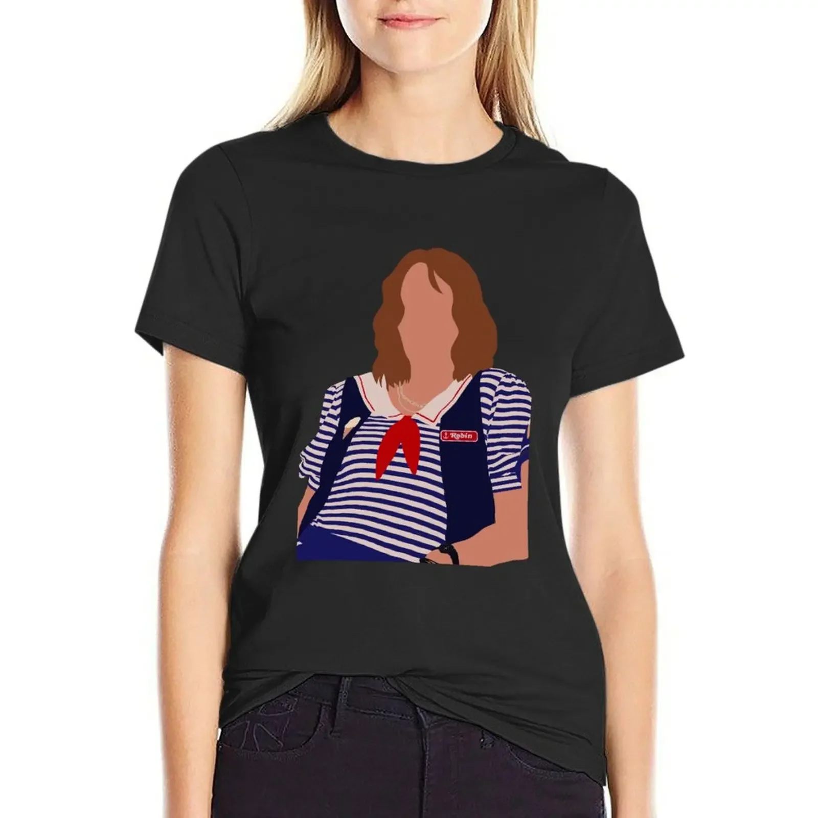 Robin Buckley T-shirt oversized hippie clothes lady clothes t shirts for Women graphic