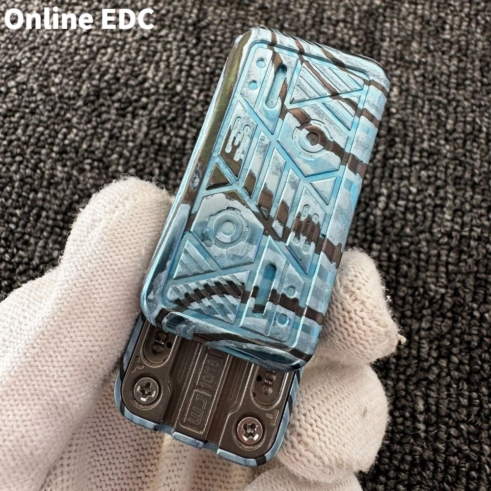 

Предварительно обращенный WJ EDC Genesis Zircuti, ограниченная серия 18, слайдер для снятия стресса, игрушка-слайдер