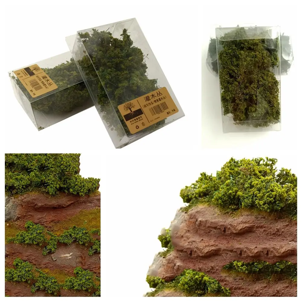 Handmade Materials Sand Table Layout Micro Landscape Grass Tuft Vegetation Materials Camouflage Grass Leaves Flowers