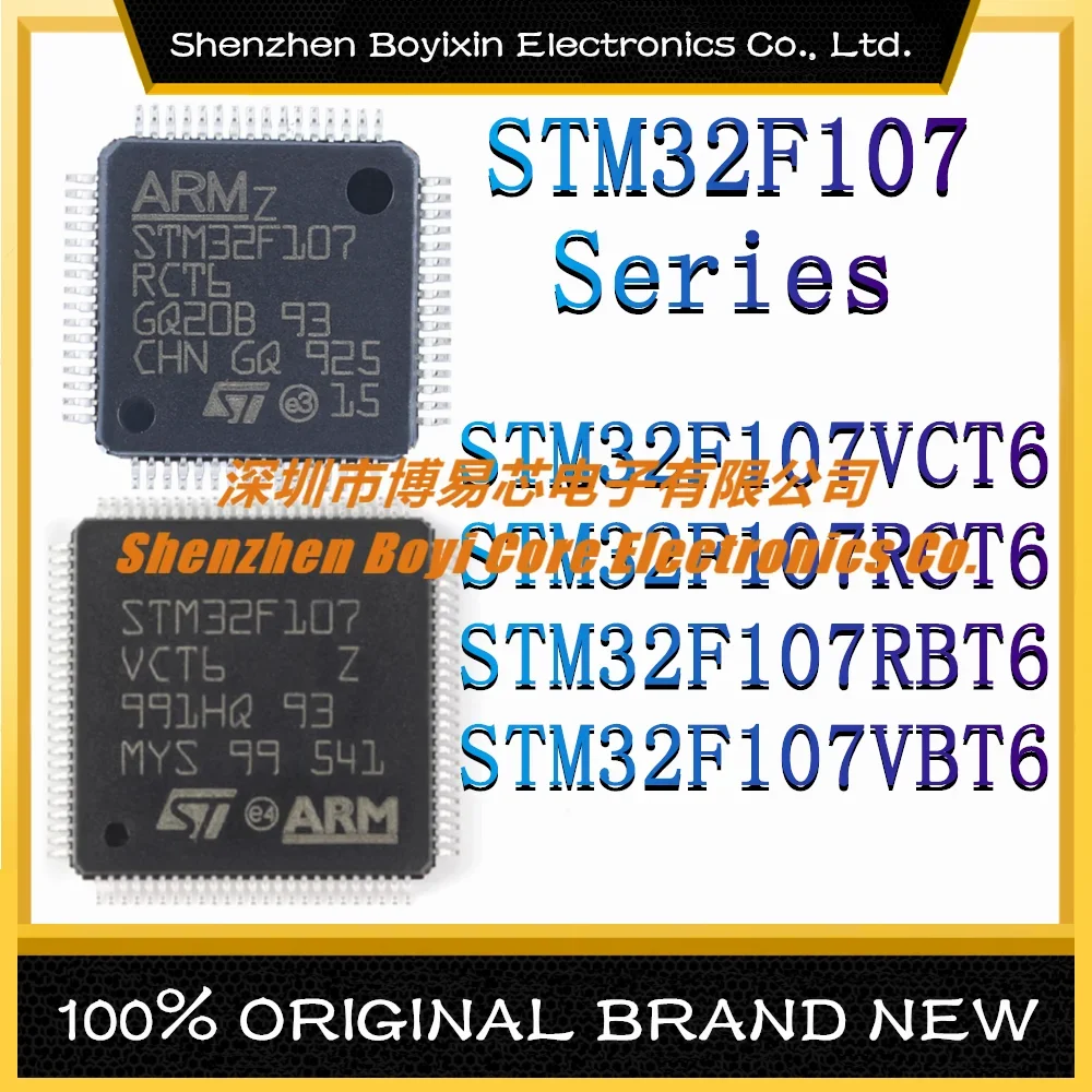 

STM32F107VCT6 STM32F107RCT6 STM32F107RBT6 STM32F107VBT6 STM32F107 STM32F New Original Genuine