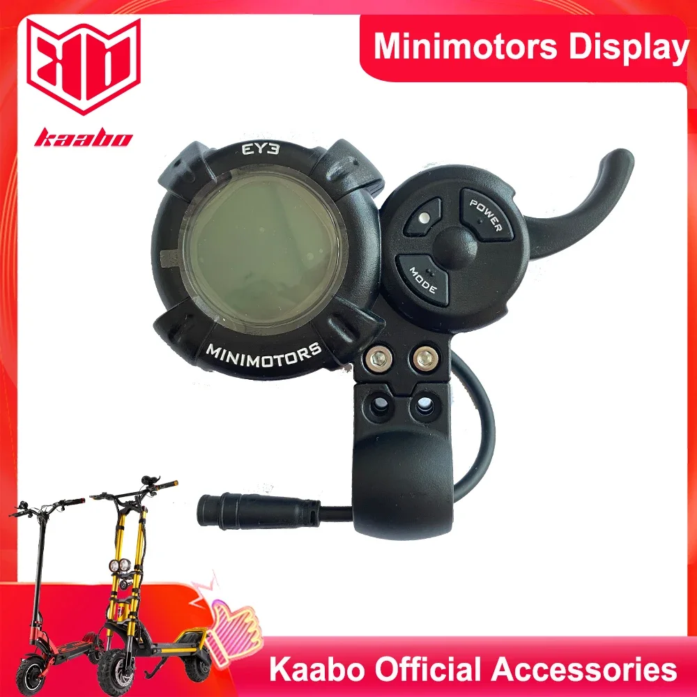 Official Kaabo Minimotors EY3 Display for Kaabo Mantis 8/10 Kaabo Wolf WarriorX / Wolf Warrior11/ Wolf King+ Electric scooter