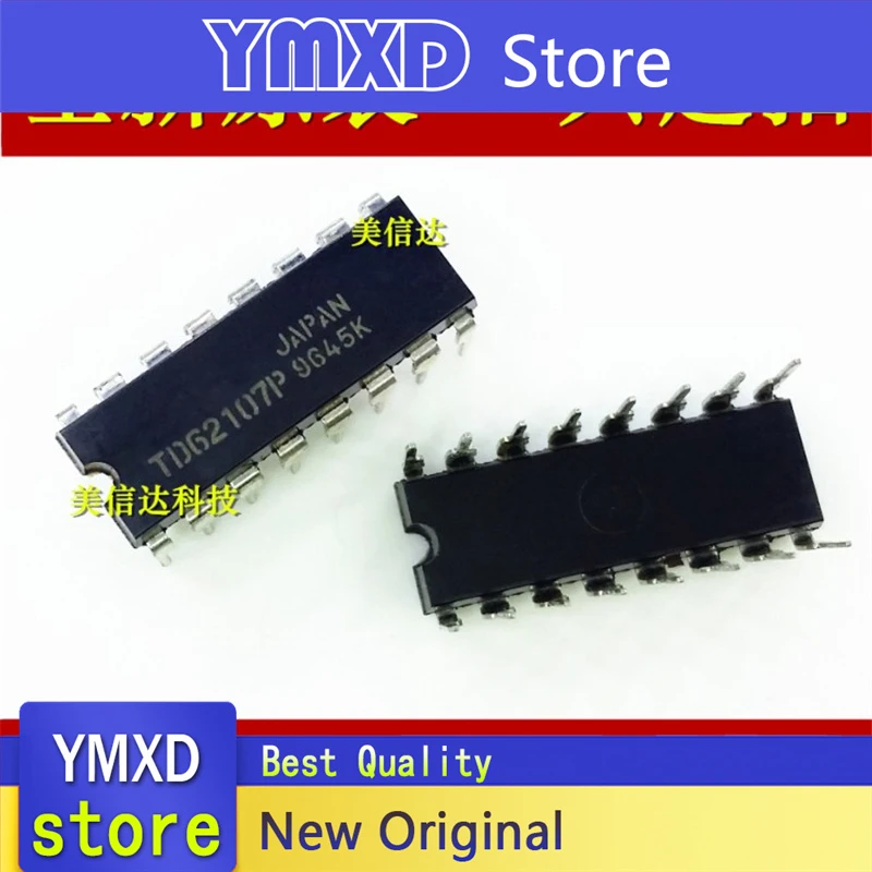 

10 шт./лот, новая оригинальная интегральная схема прямого DIP16 TD62107P
