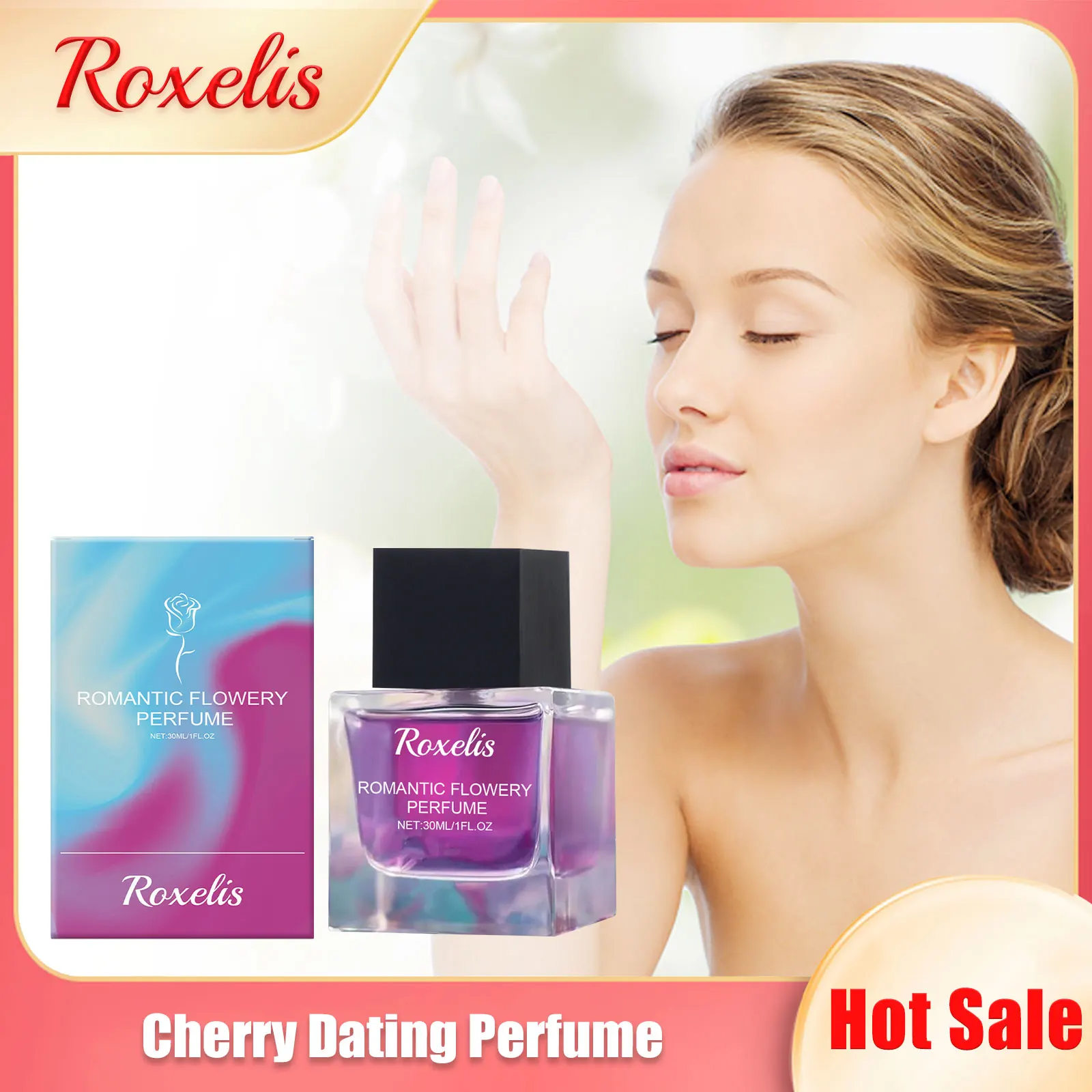 

Cherry Dating Perfume Spray Long Lasting Fragrance Stimulating Flirting Attracts Men Fresh Floral Scent Women Pheromones Parfum