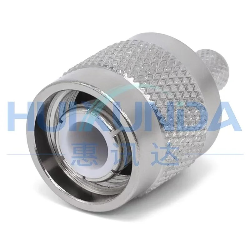 10PCS TNCJ-3 RPTNC-JW-3 TNC Male Plug Coaxial Connector Crimp RG58 RG142 LMR195 RG400 TNC Reverse Pole Connector Fast Delivery