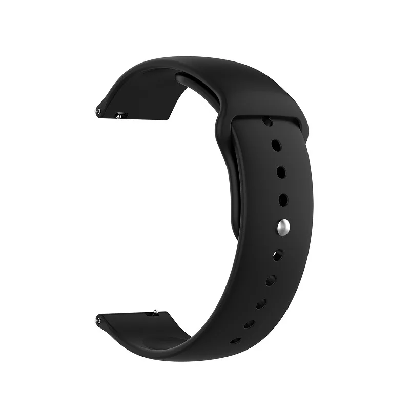 20mm 22mm Silicone band For Amazfit GTS 3/2/2e/GTS2 Mini/GTR 42mm/47mm/bip/GTR 3 Pro/2/2e Sport Bracelet For HUAWEI Watch strap