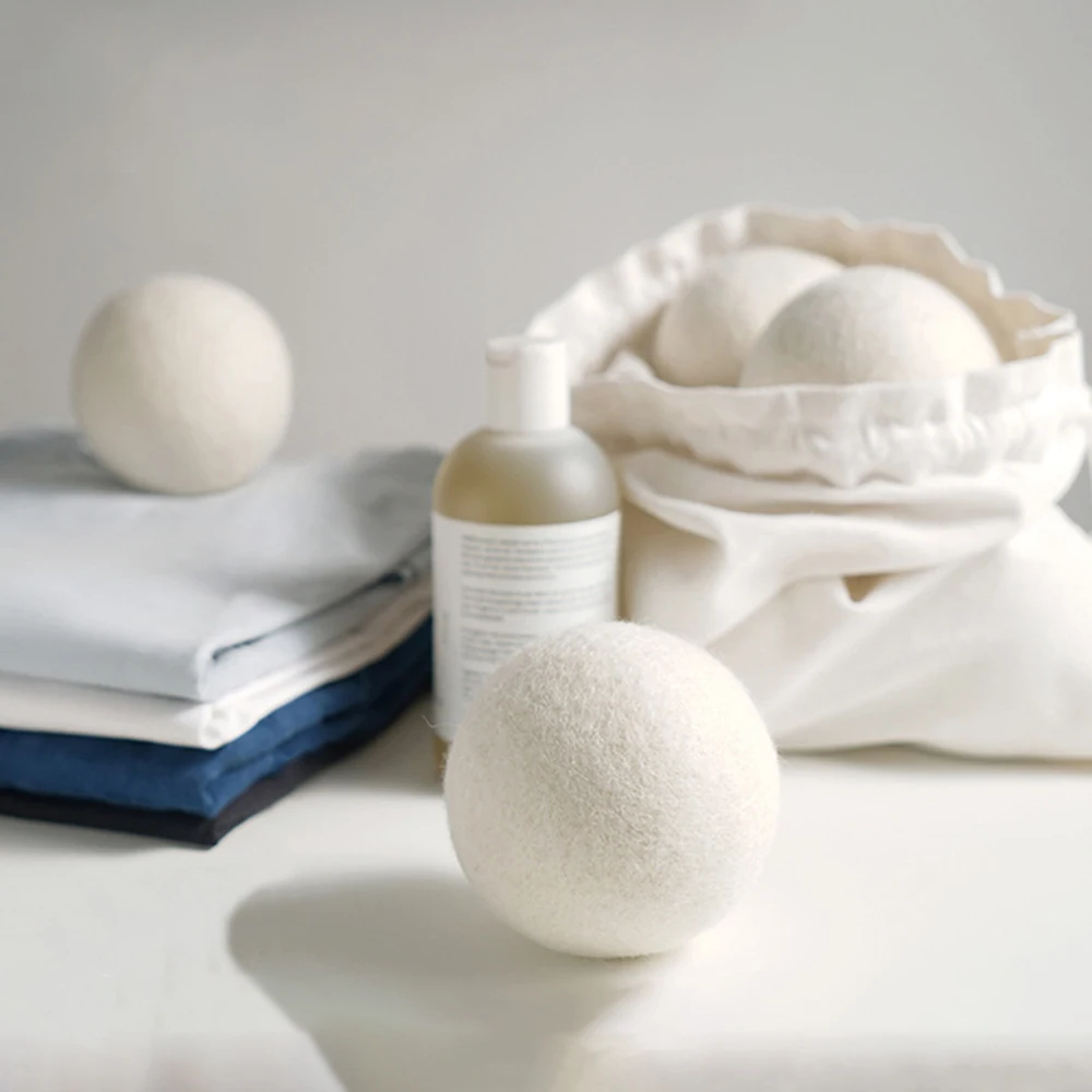 Reusable Wool Dryer Balls Softener Laundry Home Washing 4/5/6/7/8/9/10cm Fleece Dry Kit Ball Useful Washing Machine Accessories