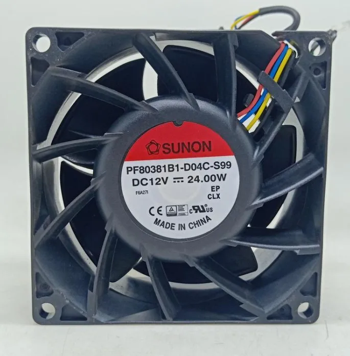 VF60381B1-Q000-S99 6038 12V Cooling fan 60x60x38mm PF80381B1-D04C-S99 80*80*38mm