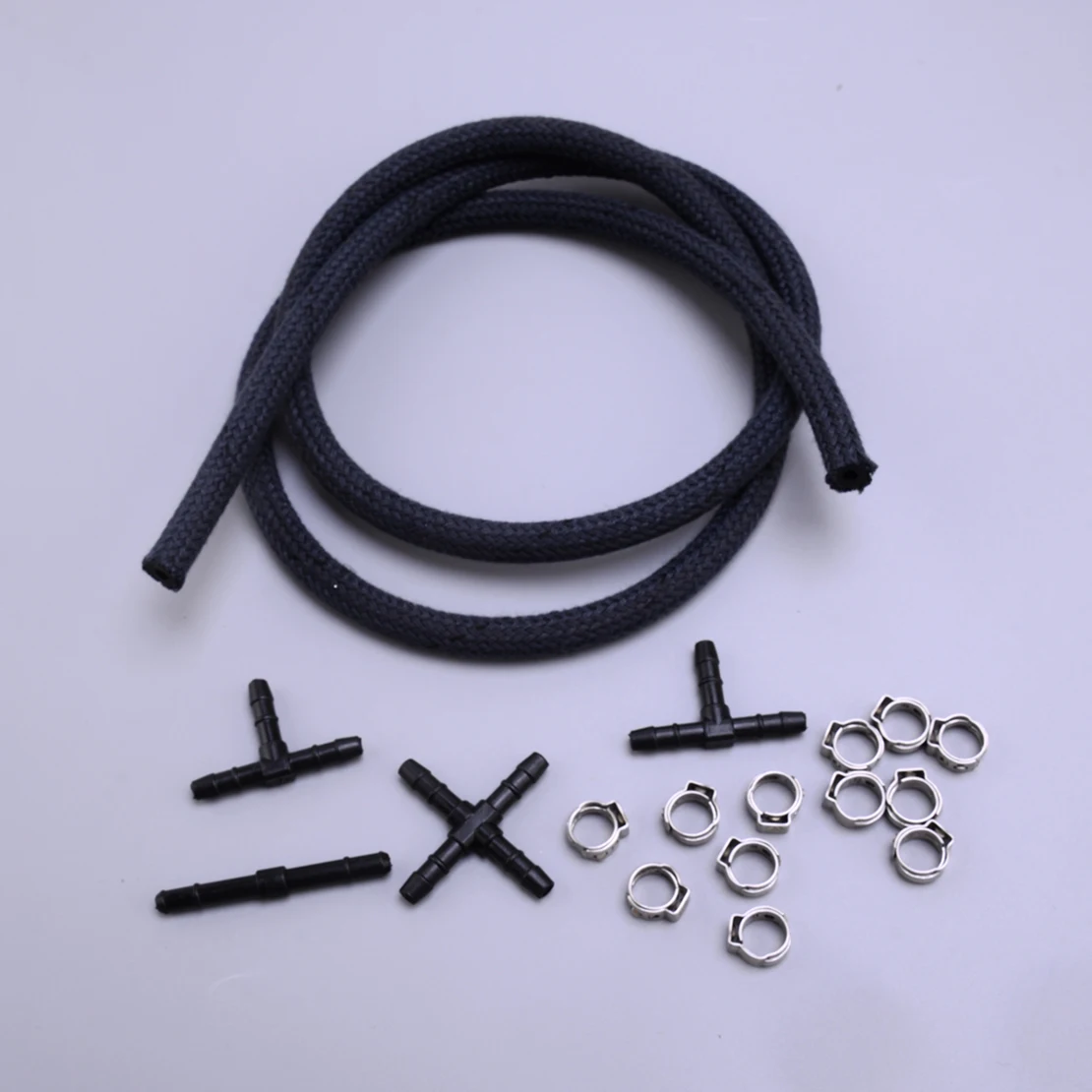 Fuel Overflow Line Kit Pipe Hose Clamp Buckle Set Fit for Deutz 1011 2011 Engine 0417-8629