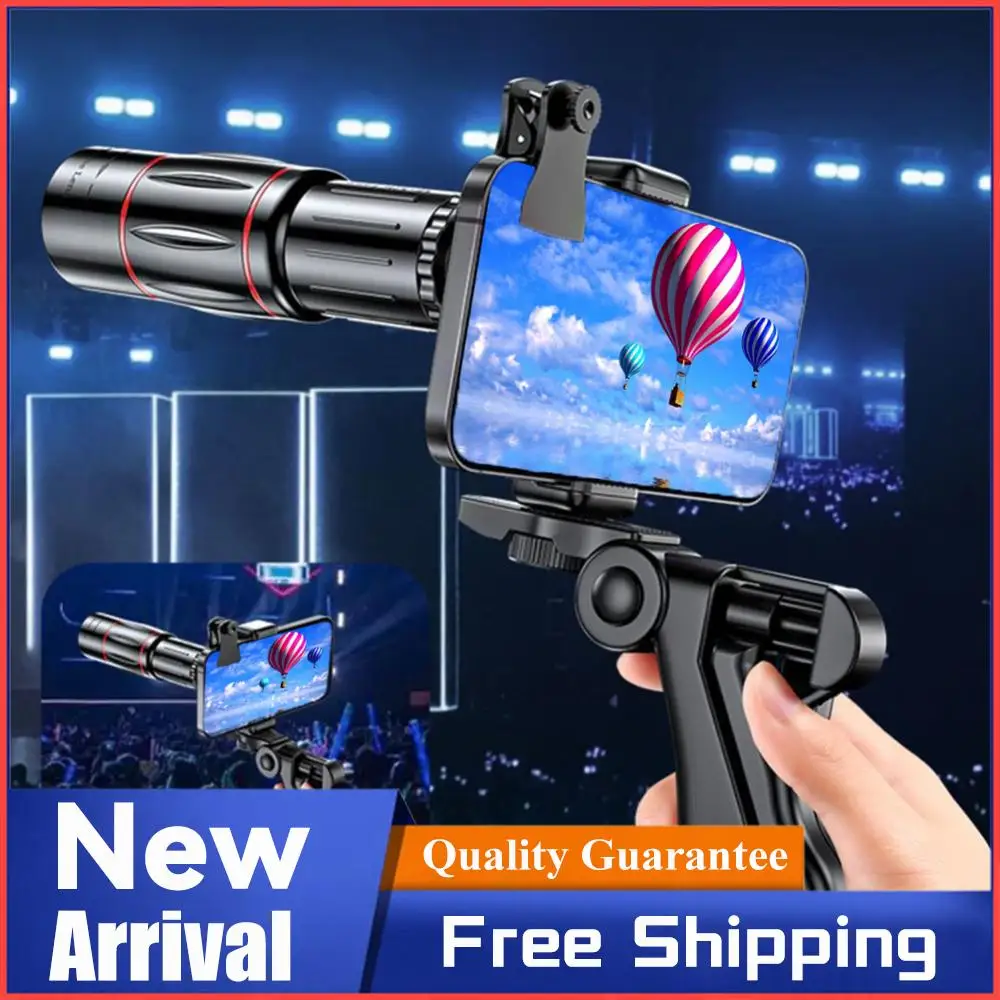 

18/28/36X Mobile Phone Camera Lens Clip-On Zoom Monocular Telescope Universal Phone Camera Telephoto Lens for Smartphone