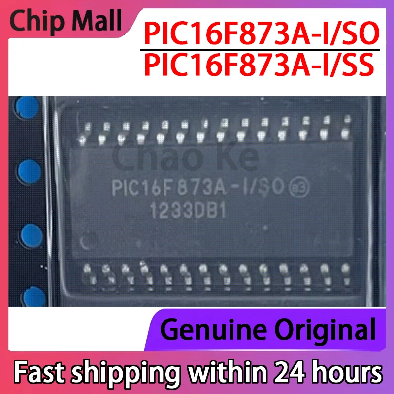 1PCS New PIC16F873A-I/SO SOP28 PIC16F873A-I/SS SSOP28 PIC16F873A-I/SP DIP28 16F876A Microcontroller MCU Chip Original in Stock