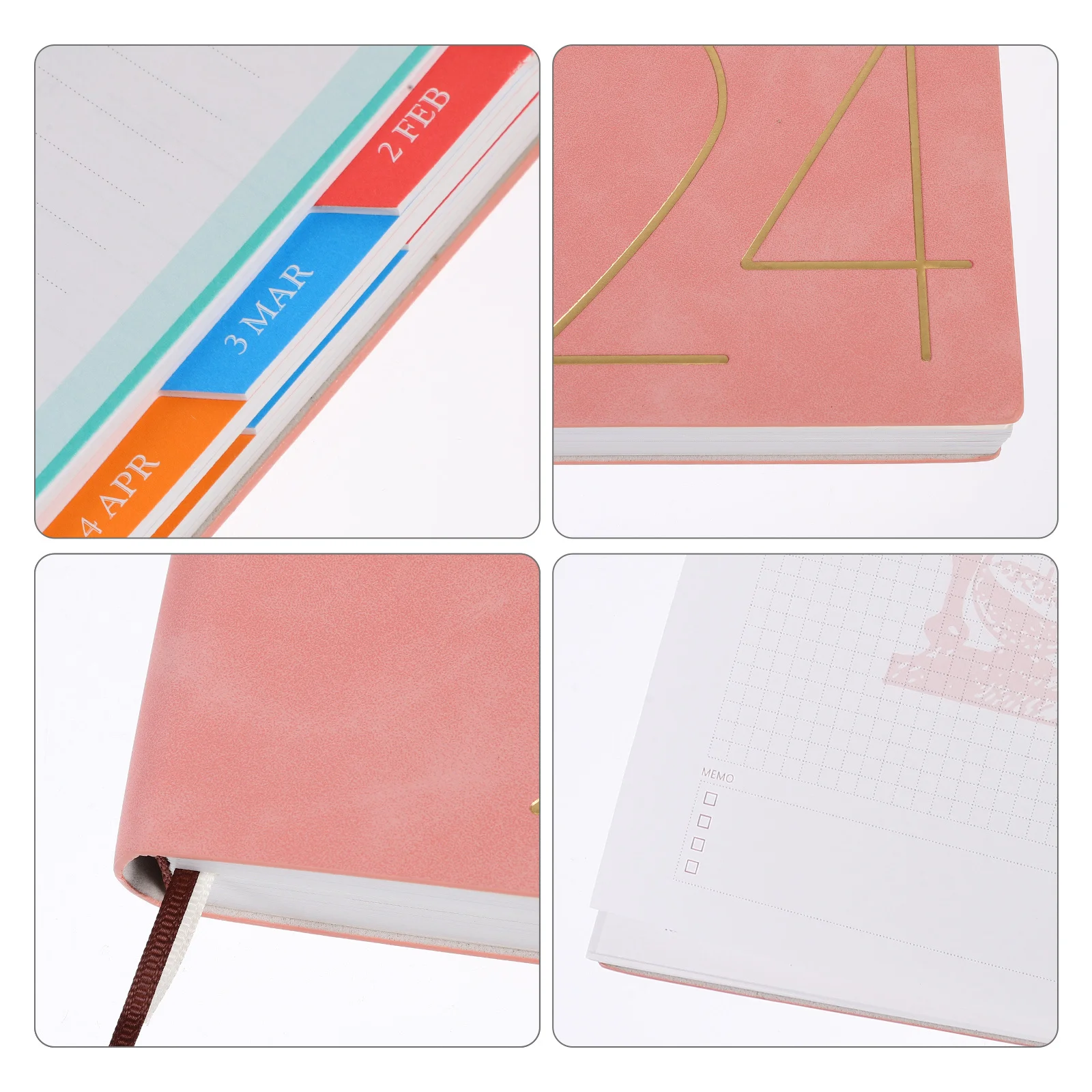 Weekly Planner Notepad Lightweight Study Plan Pad Smooth Surface Efficient Schedule Organizer Date Calendar For Work