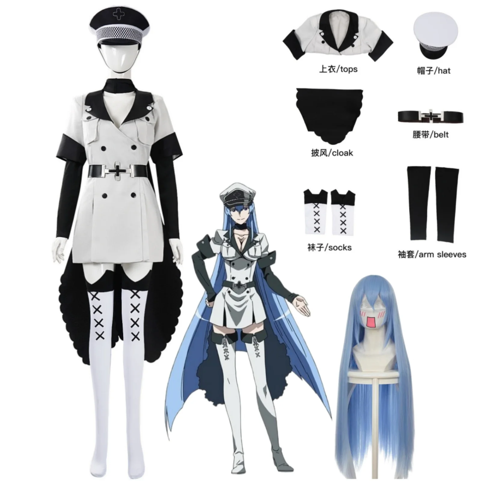 costume-cosplay-esdeath-uniforme-bianca-da-regina-del-ghiaccio-akame-esdeath-cappello-mantello-parrucca-blu-outfit-per-halloween