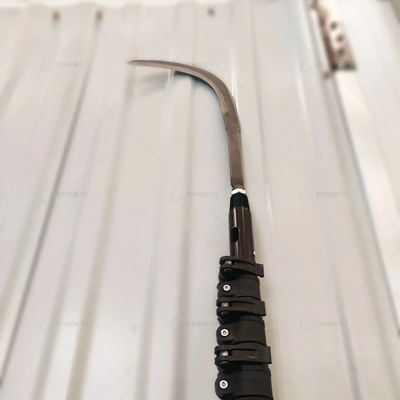 

CHENYI Factory Supply 20m High Strength Telescopic Coconut Fruits Picker 100% Carbon Fiber Telescopic Areca Nut Harvesting Pole