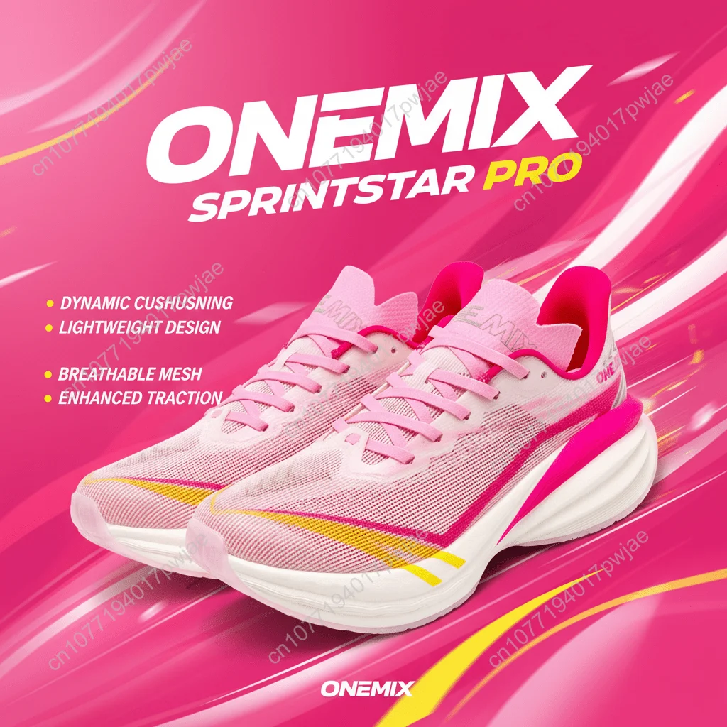 

Vibrant Color Series Unique Cushioning Low-Top Running Shoes, Fashionable and Versatile Soft Bouncy Feel Ultra-Slow Jogging Snea