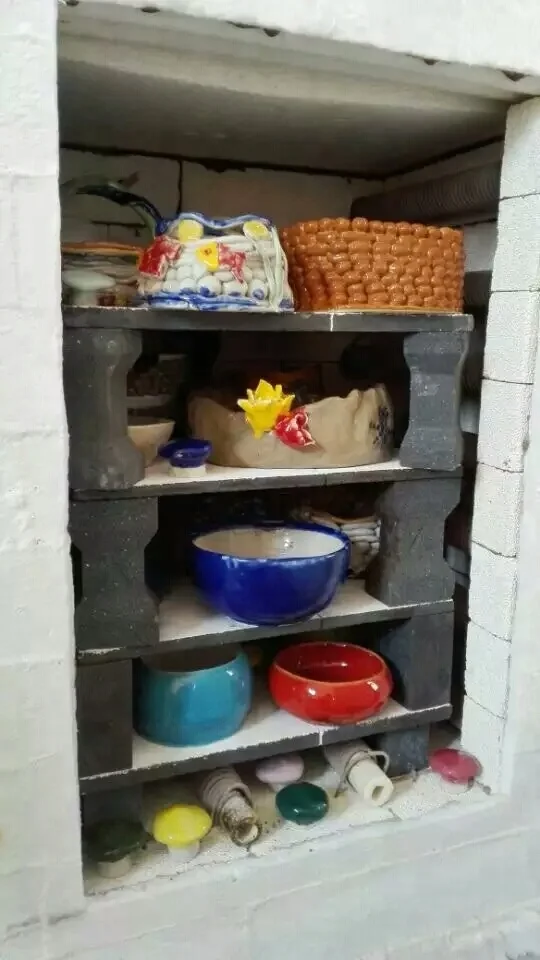 JCY-0.04cbm فرن كهربائي فخار صغير فرن حريق أوتوماتيكي فرن سيراميك للفخار #6