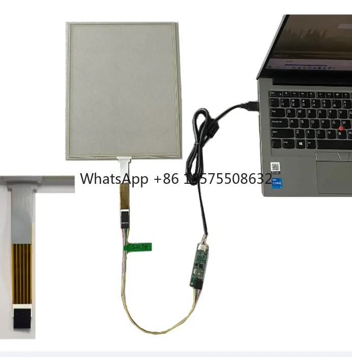 10.4-inch 5-wire Resistive Touchscreen digitizer glass panel industrial grade industrial control multimedia LCD touch Screen