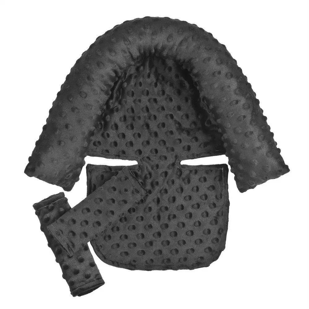 Oreiller de poussette de sécurité pour bébé, siège d'auto doux, protection du cou, soutien-tête pour bébé, coussin de repos pour sauna pour bébé, soutien de la tête pour dormir