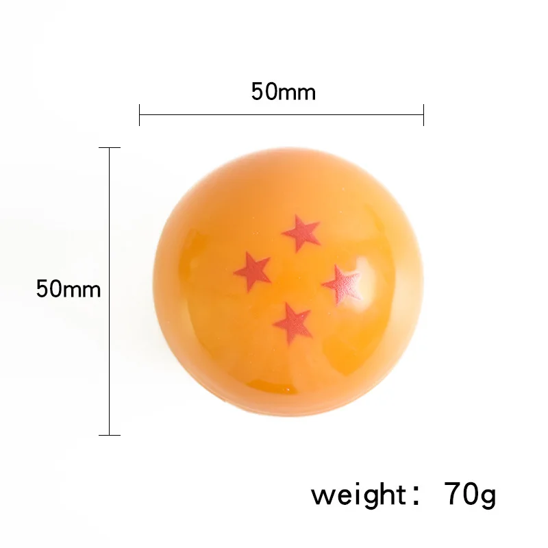 5.5cm Anime Dragon Ball Z Action Figure Wish Dragon Ball Herb Grinder Herb Crusher Kawaii Doll PVC Collectible Model Toy Gift