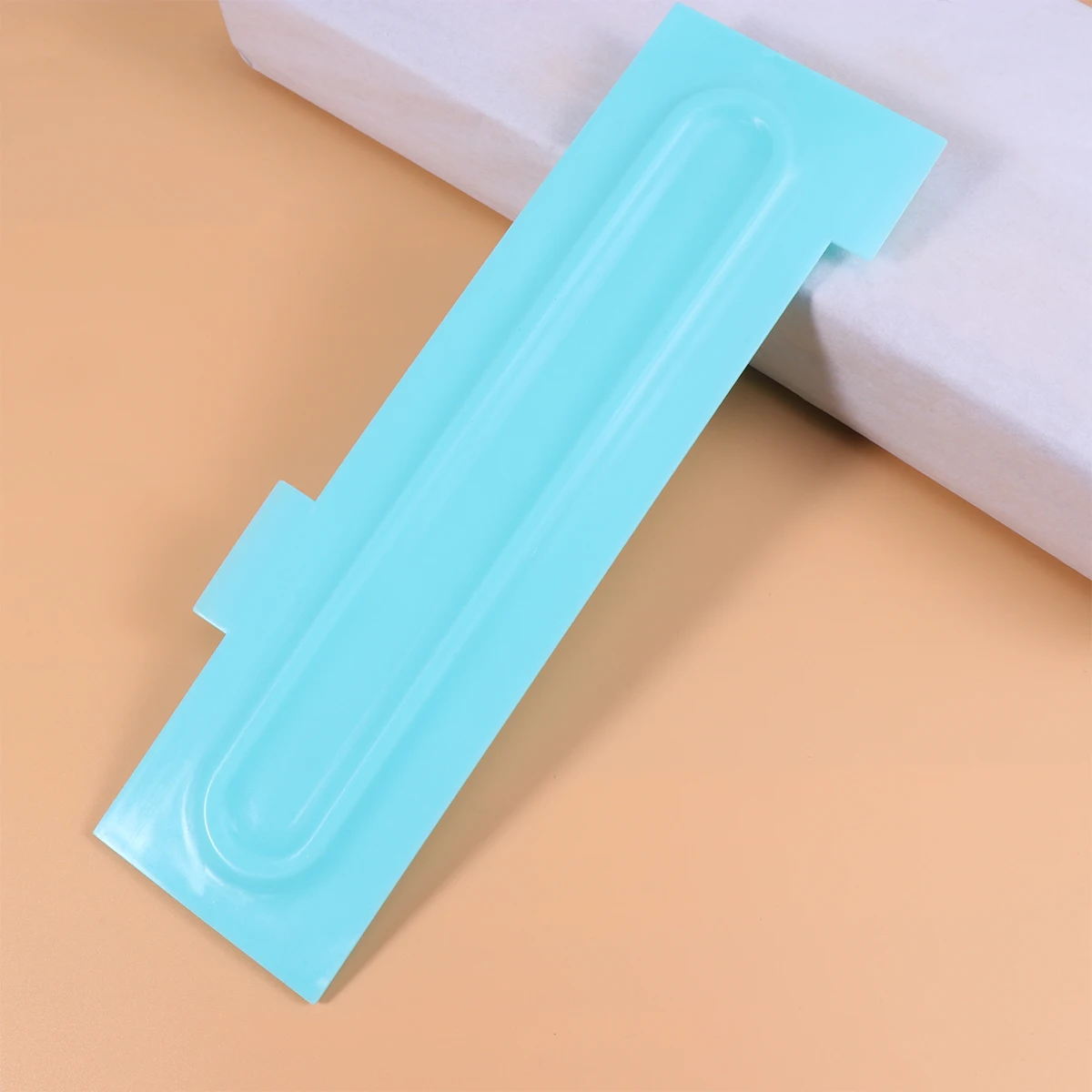 

6 Pcs Cake Scraper Mousse Polisher Butter Spatulas Baking Cream Smoother Icing Comb Plastic Cake Decoration Tool
