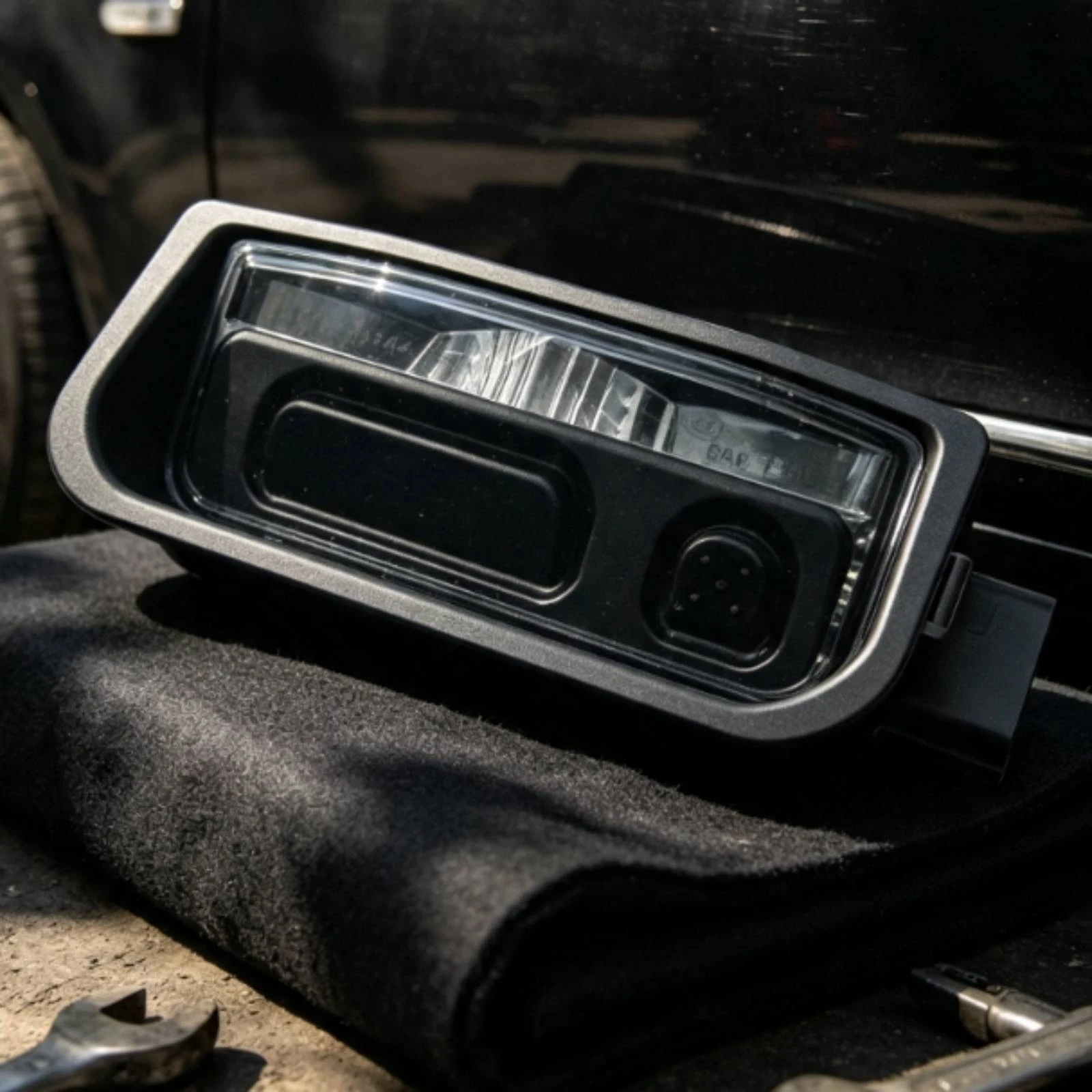 Rear Trunk Release Switch Rectangular Trunk Release Switch Recessed 12V