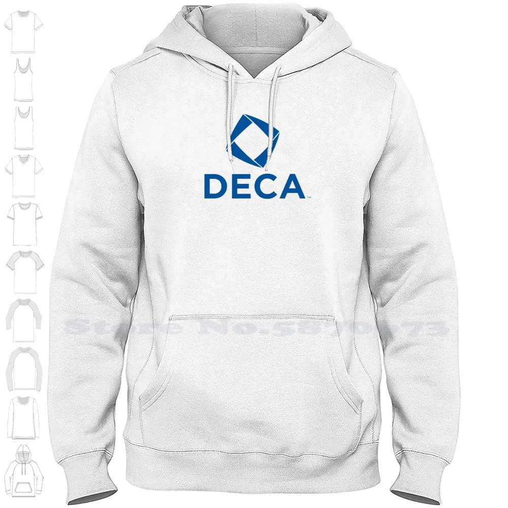 

DECA Logo Brand Logo 100% Cotton Sweatshirt Hoodie Top Quality Graphic Hoodies