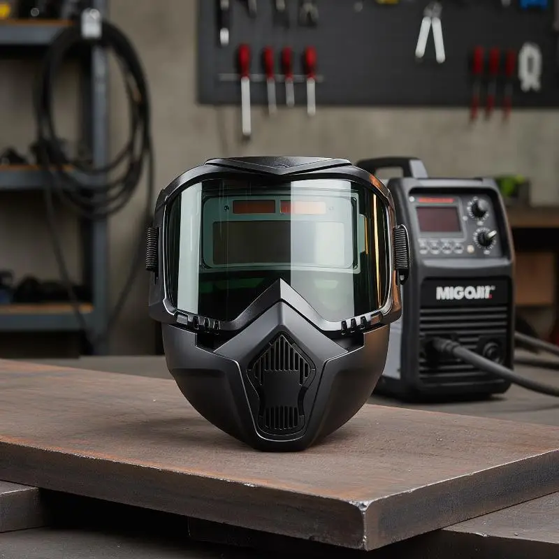 Auto Darkening Welding Helmet True Color Dimming Electric Welding Mask Full Face Protective Weld Work Protective