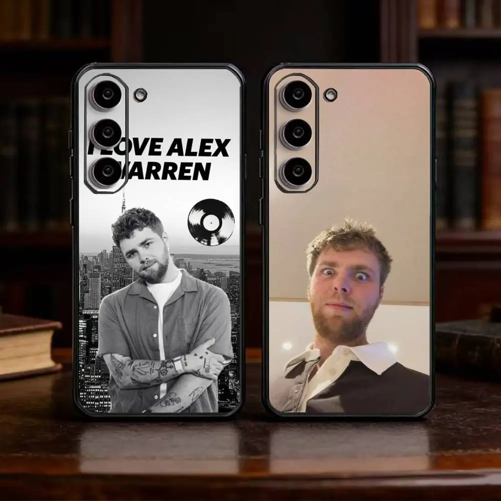 

A-Alex W-Warren Singer FUNNY Magnetic Phone Case For Samsung Galaxy A91,80,73,72 ,71,53,52,32 ,31,22,21s,20,Soft Black Case