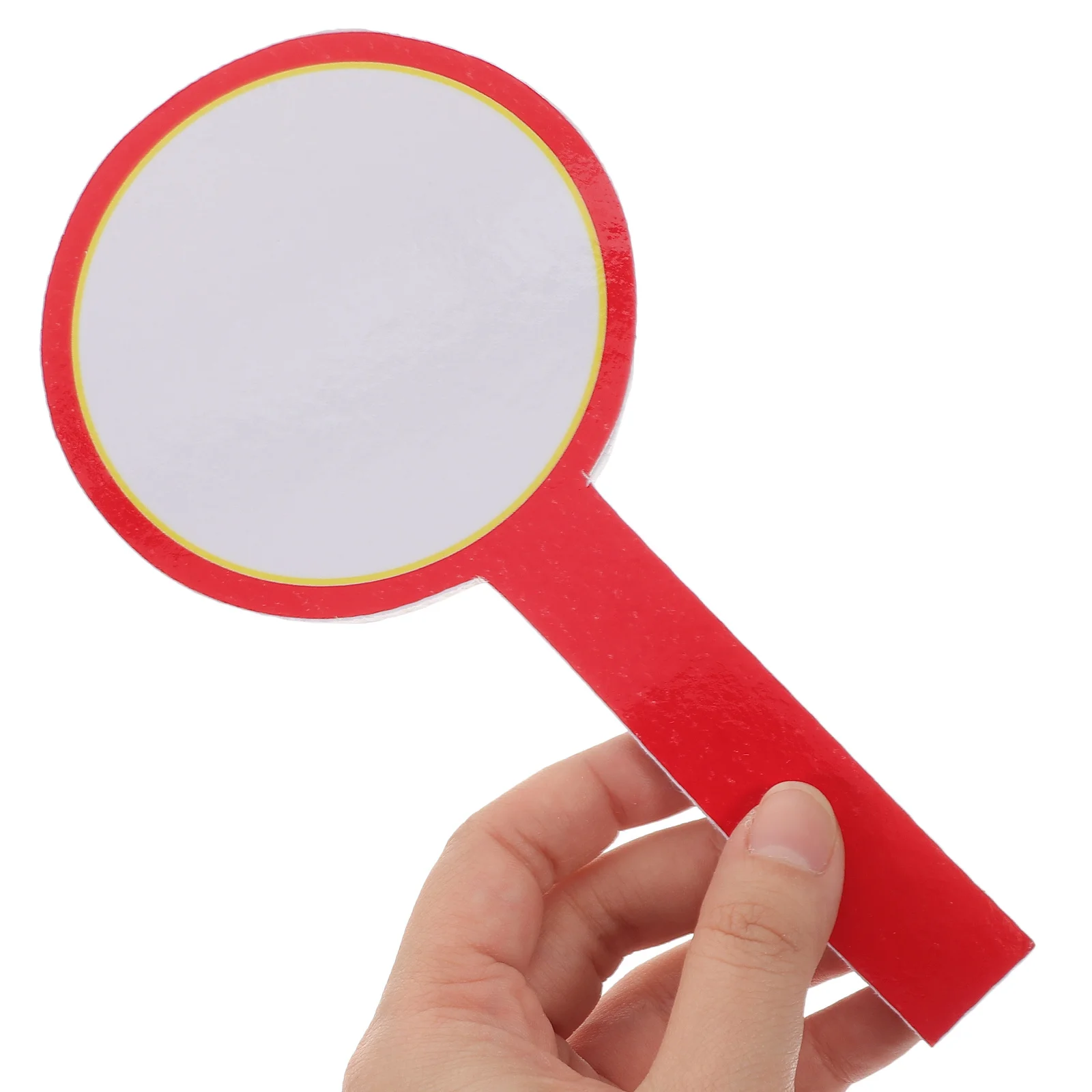 4 قطعة لوحة نتائج رغوية قابلة للكتابة من جانب واحد خفيفة الوزن مقاومة للماء مجداف مسح جاف للألعاب الرياضية مزادات التصويت المحمولة #3