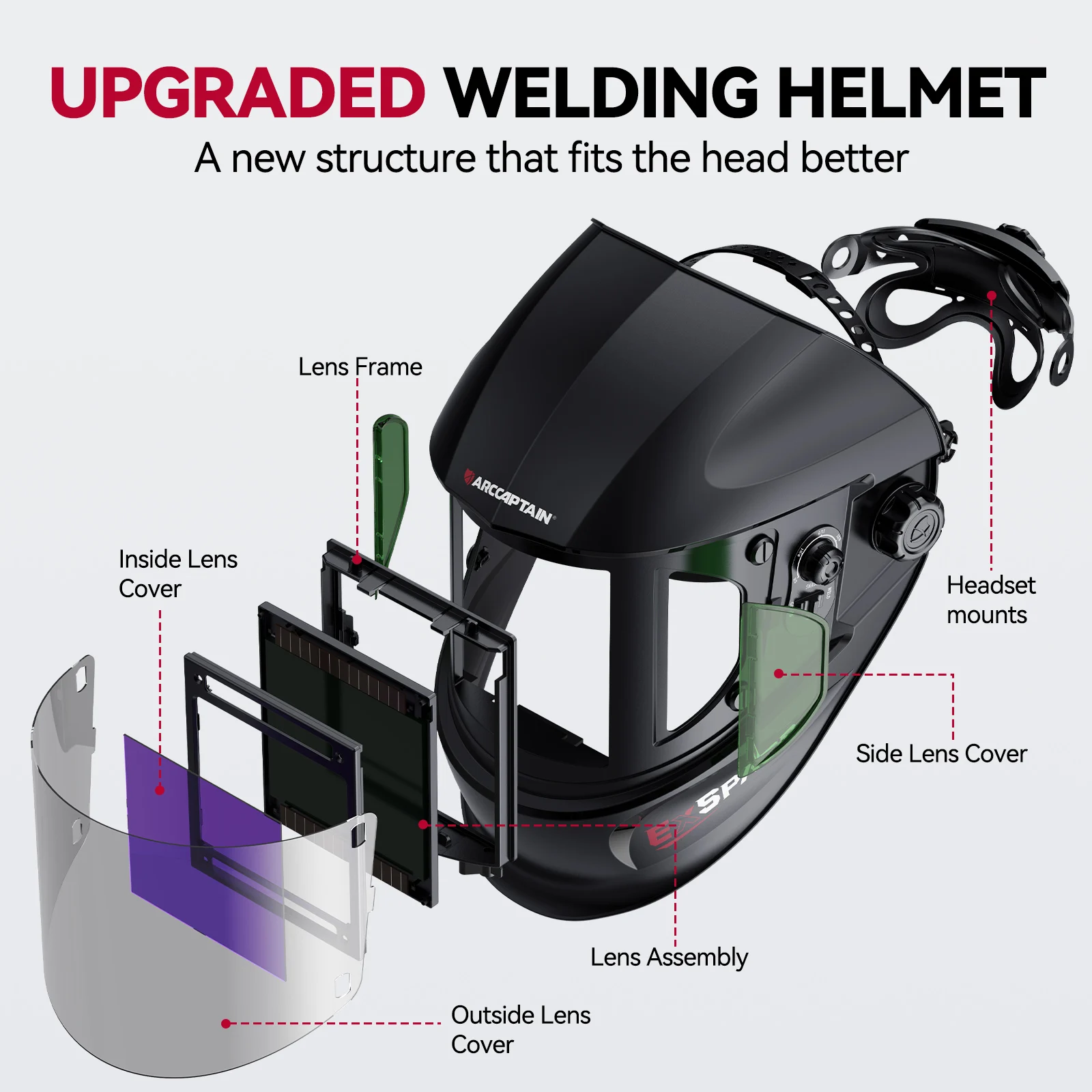 Thumbnail 2 - #7 Trending Welding Helmet Auto Darkening Right Now