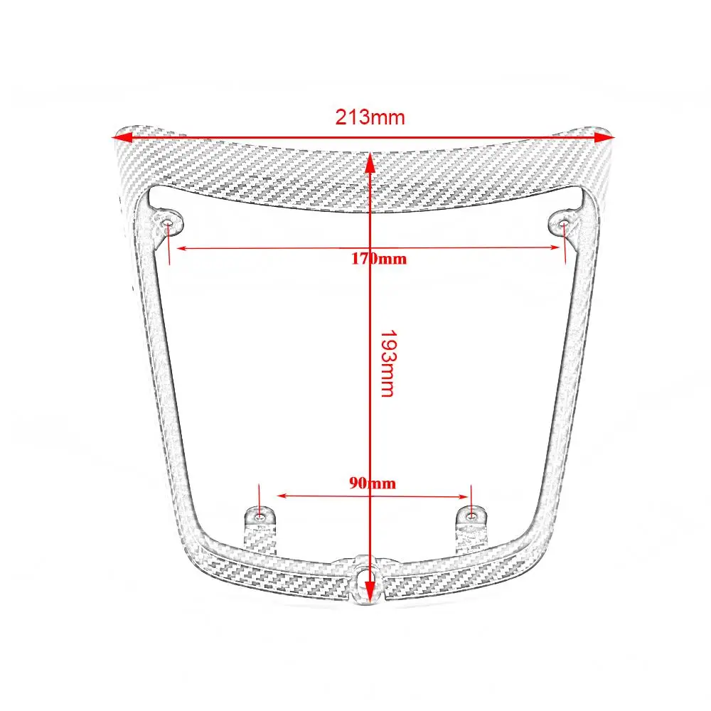 Motorcycle Taillight Cover Fit for Vespa GTS 250 300 2019-21 High Strength