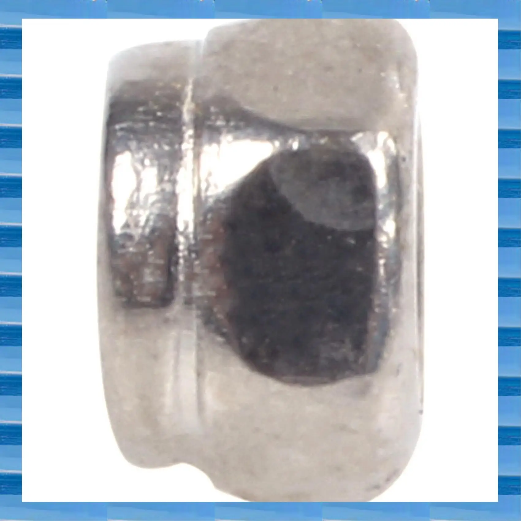 AT53 50 قطعة M2 الزنك مطلي الذاتي قفل النايلون إدراج عرافة قفل المكسرات و 10 قطعة مصغرة محمية متري شعاعي الكرة تحمل #1