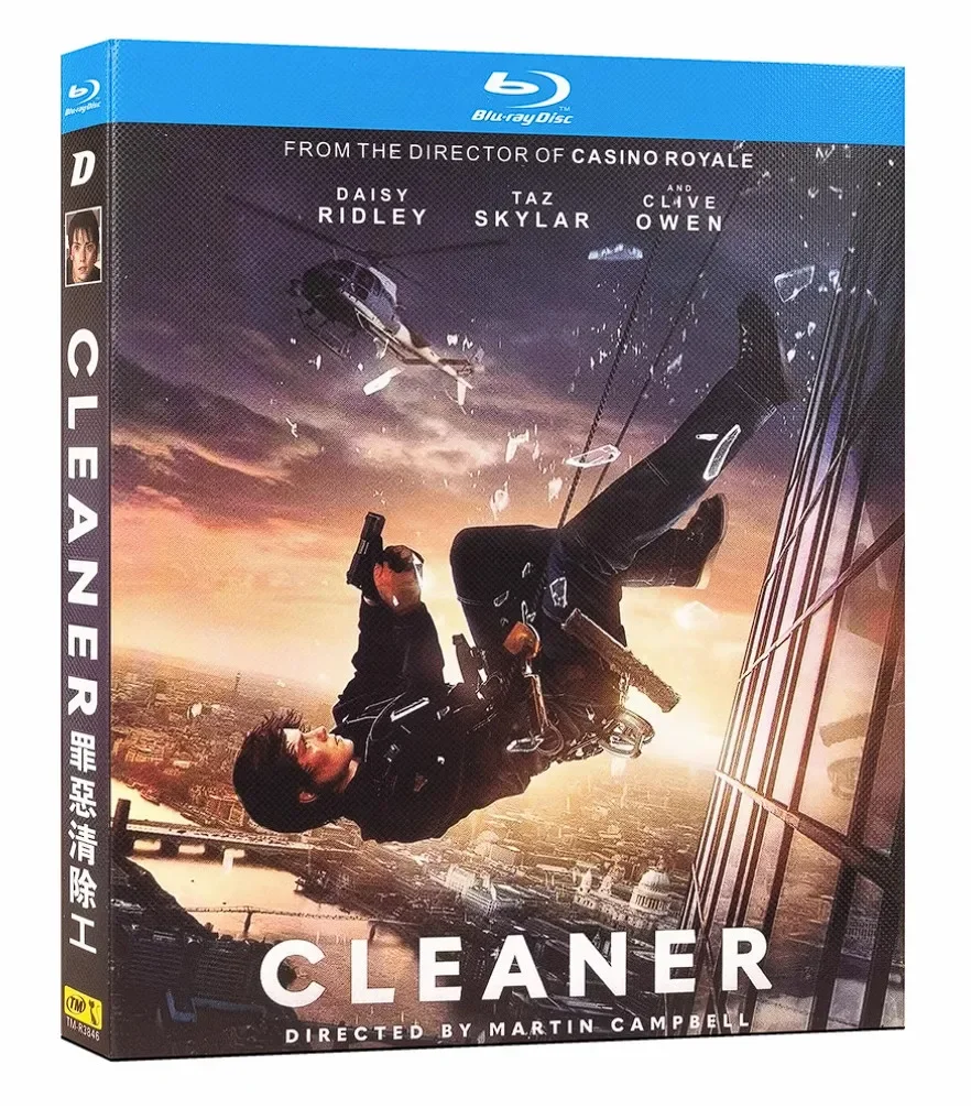 Cleaner (2025) 1-D Action New Box Set Blu-ray disc