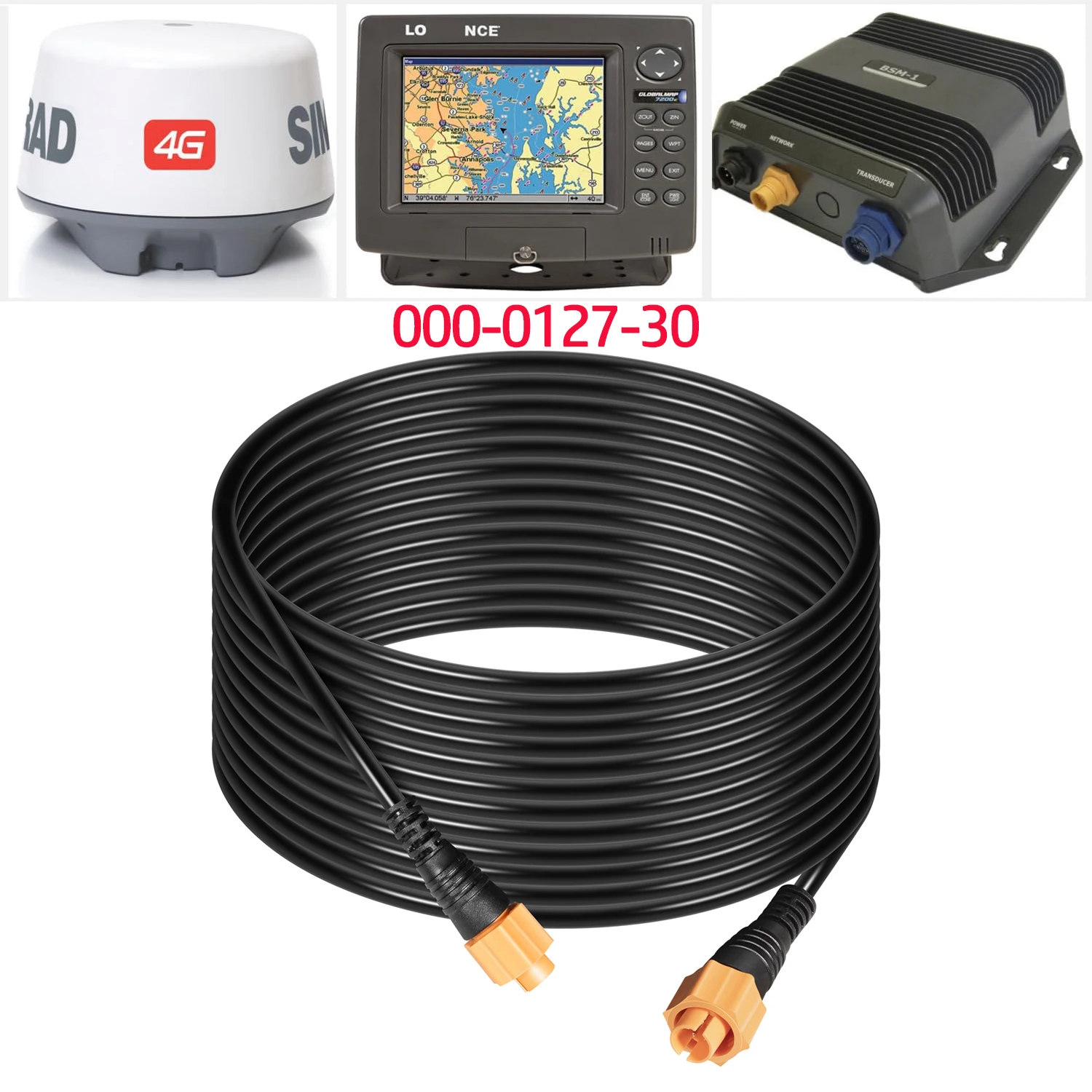 25-feet-marine-ethernet-cable-compatible-with-lowrance-fishfinder-chartplotter-networks-replace-‎000-0127-30