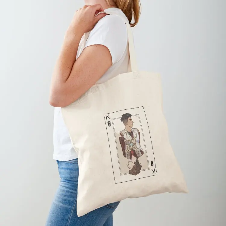 JayVik: King of Diamonds Tote Bag shopper bag woman tote bag men's Women's bags eco folding