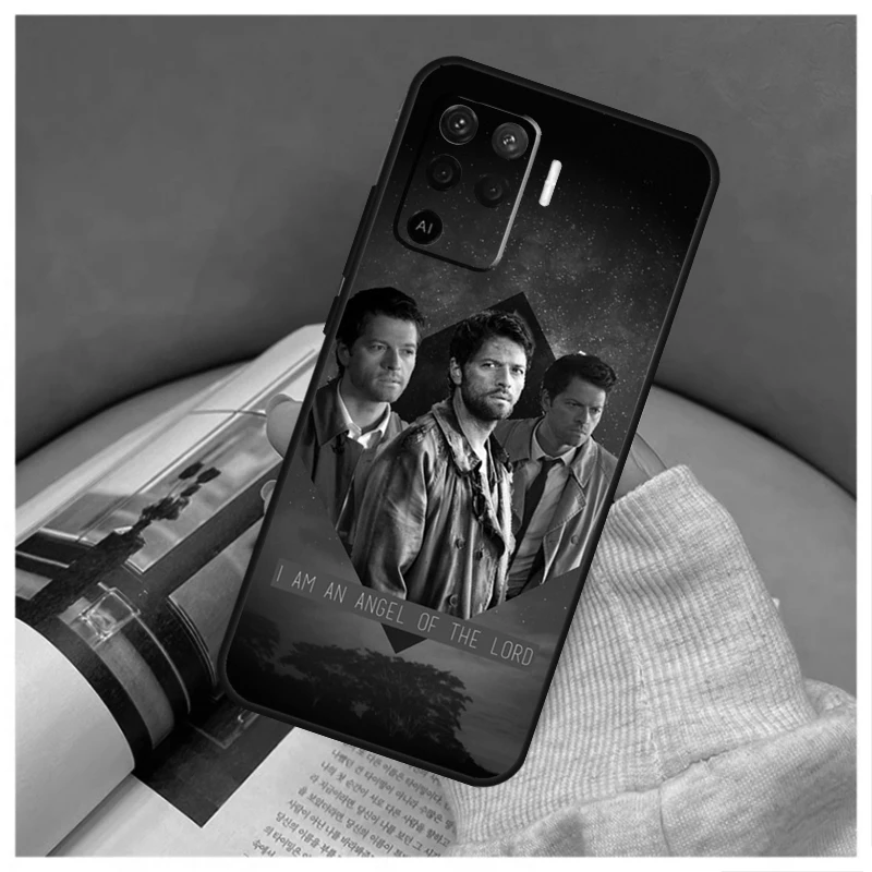 Supernatural Castiel For OPPO A79 A58 A78 A98 A15 A16 A76 A96 A17 A77 A52 A72 A5 A9 A94 A74 A57S A53S A54S Case