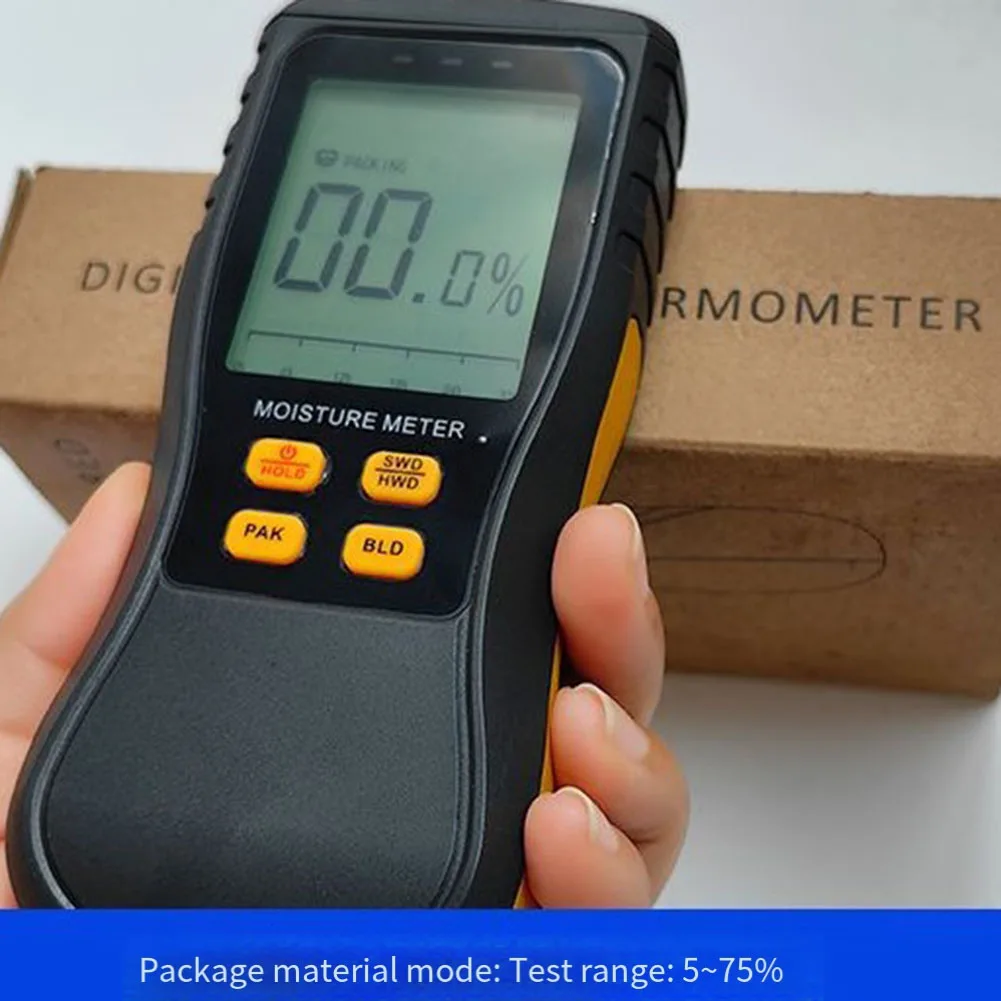 Professional Grade Pinless Moisture Meter Suitable for Homeowners or Contractors Seeking Accurate Readings Easily