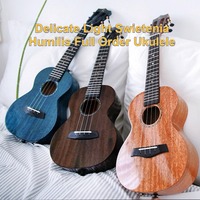 Ukulele Professional Performance Level Light Full Order 23 Inches Beginner Baby Guitar Universal for Adults and Children Gift