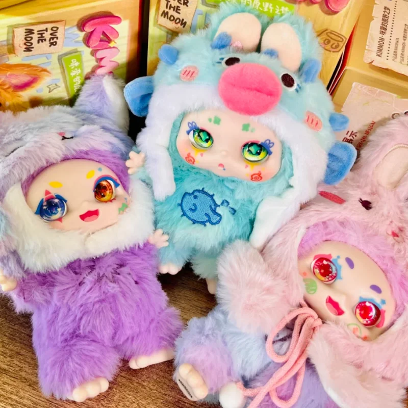 

Genuine KIMMON Blind Box Mimon 2nd Generation Dream of the Wild Plush Trendy Toy Cute Doll Children's Gift Collectible Figure