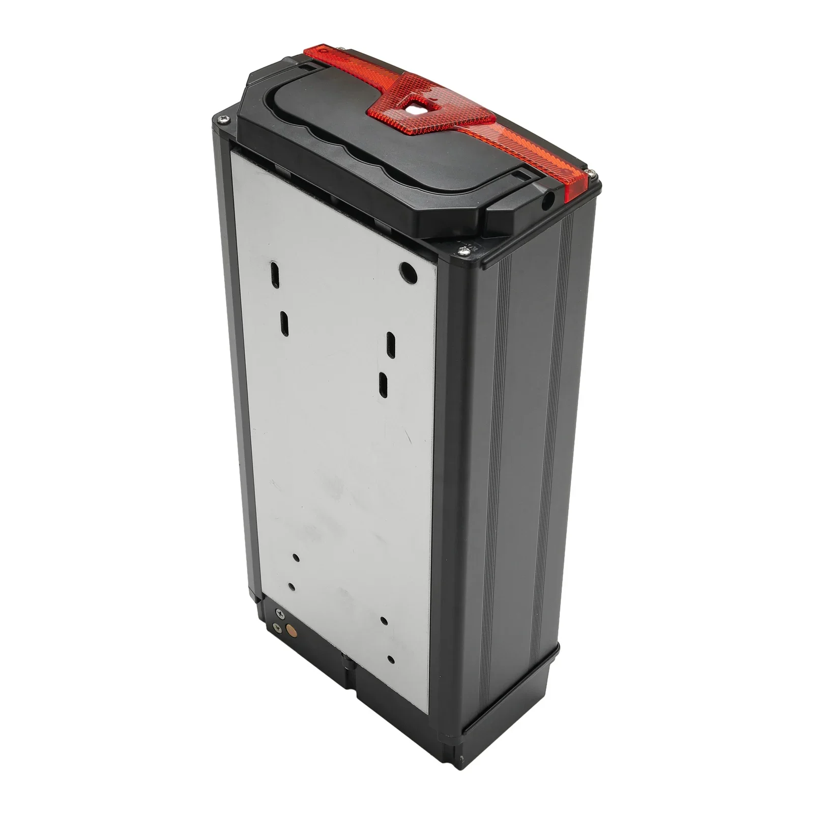 Electric Bike Battery Box 385x172x95mm Aluminum Alloy 1865o/21700 Lithium Battery With 2pcs Key Cycling Accessories