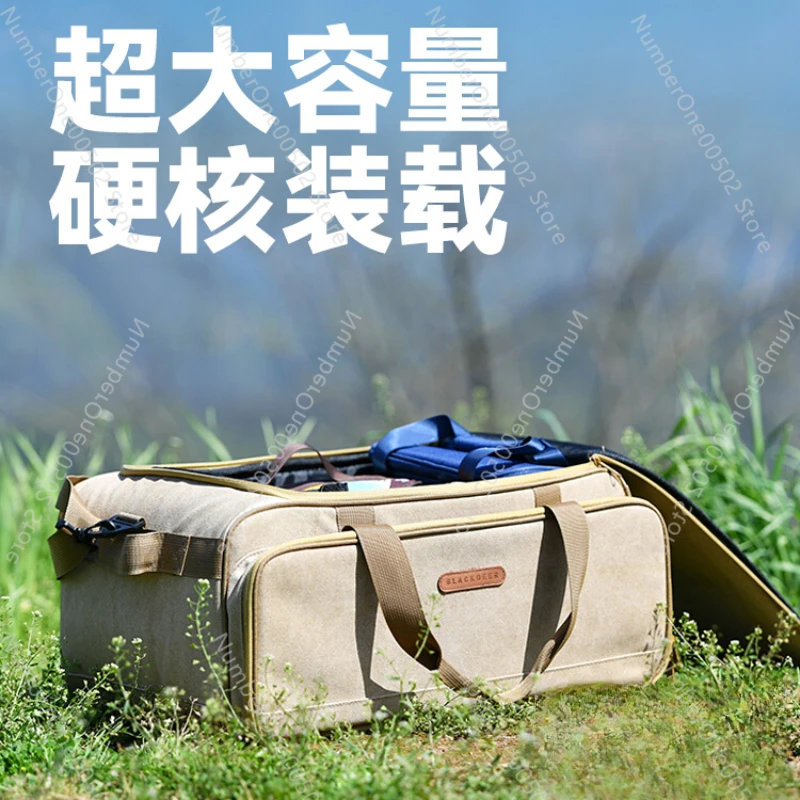 

Storage Bag Outdoor Camping Tableware Thickened Gas Tank Stove Cookware Kitchenware Picnic Bag