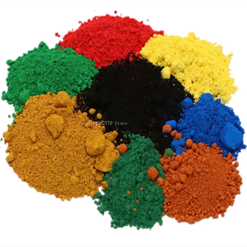 Iron Oxide Pigment Cement Floor Tile Concrete Colorant Rubber Paint Garden Decoration Pavement Wall Renovation Pigment Craft