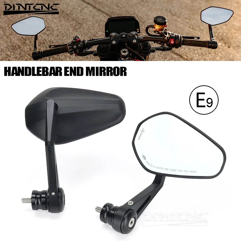 Handlebar End Mirror For BMW S1000R 2021-2023 M1000R F900R 2024 Left Right Side Rotation Sports Handle Motorcycle Accessories