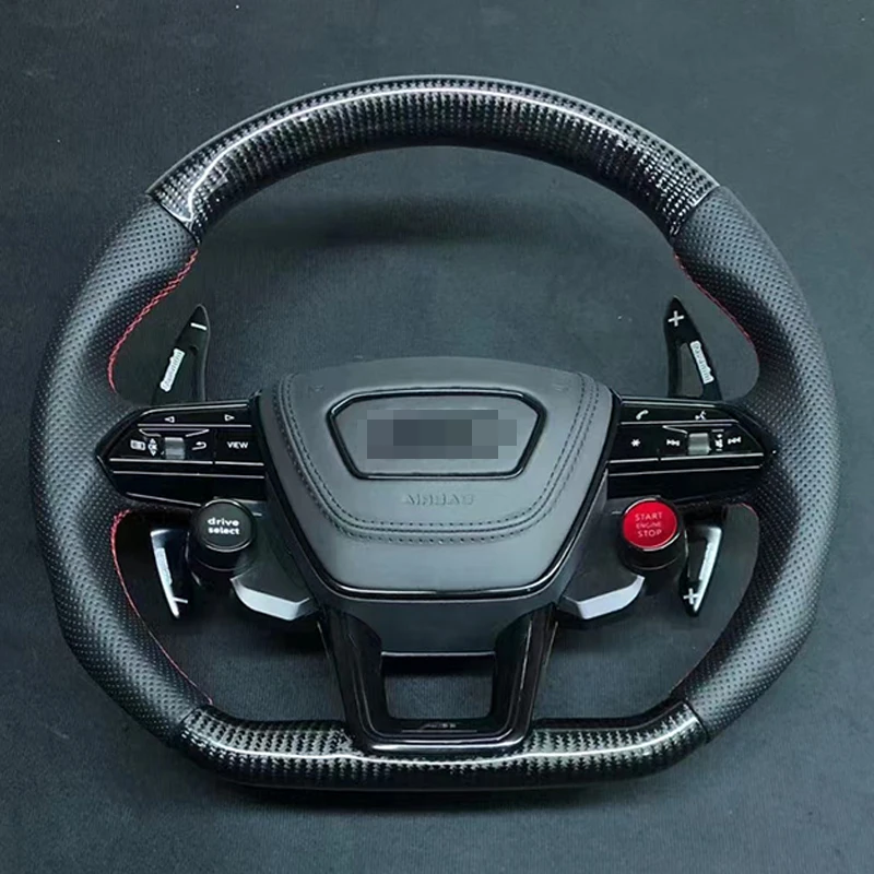 

Realsun R8 Style Push Engine Start Stop Drive Select Button Steering Wheel For A3 S3 A4 B9 S4 A5 S5 A6 S6 A7 A8 Q3 Q5 Q7