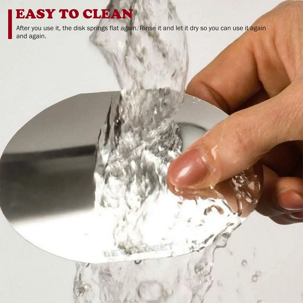 30Pcs Silver Wine Pourer Pet Discs Drip Stop Pouring Aid Sommelier Accessories Wine Supplies Round Pour Disc Premium Pourer Disc