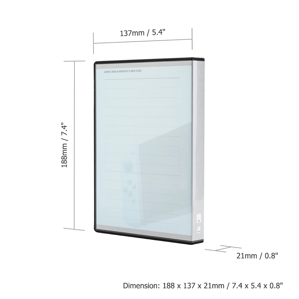 108 slotów etui na kartę pamięci Organizer do przechowywania SD SDHC SDXC TF Micro SD MSD TF dla NS przełącznik Nintendo gra karciana przechowywania