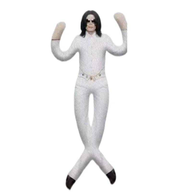 HOT Anime Michael Jackson and G-Dragon Cosplay Prop Plush Stuffed Figure Doll Abstract Joint Mobility Room Decoration view 2