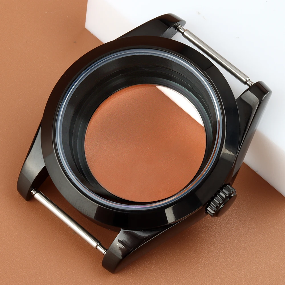 

NH35 39mm/36mm Case Flat Edge Sapphire Glass Men Watch Accessories Fit NH35 NH36 Movement 28.5mm Dial Stainless Steel Datejust