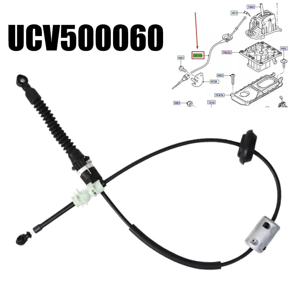 1pcs Sale Newest Black OEM Number UCV500060 Transmission Shifter Cable For For Land For Rover LR3 LR4 Car Accessories